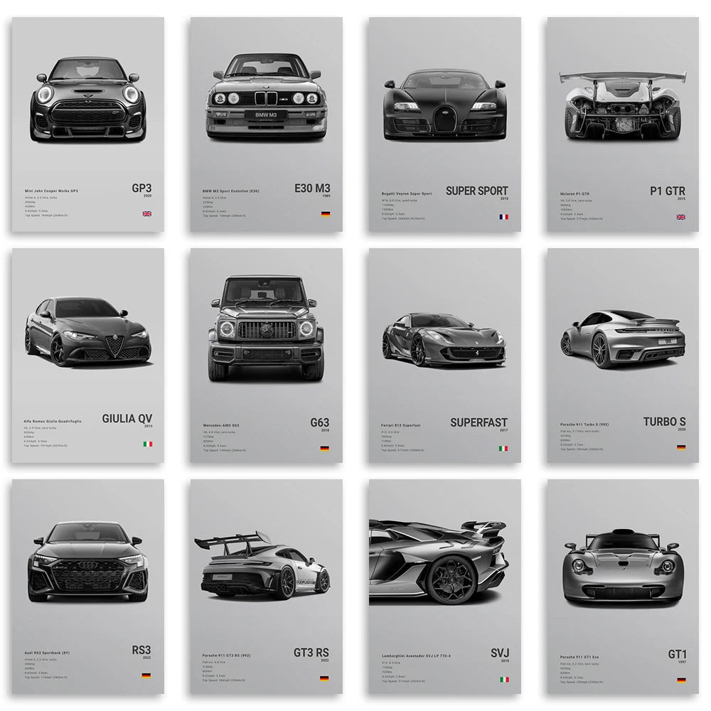 Luxury Car Posters