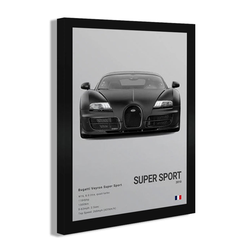 Bugatti Veyron Super Sport Luxury Car Poster