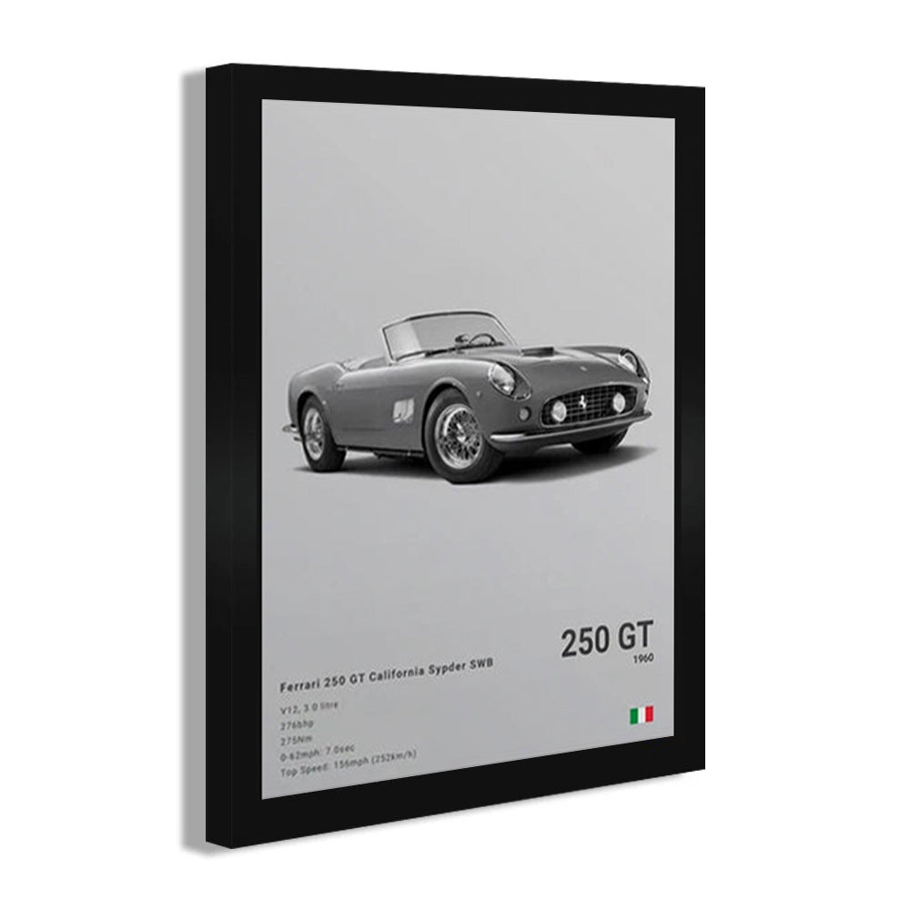 Ferrari 250 GT California Sypder SWB Luxury Car Poster