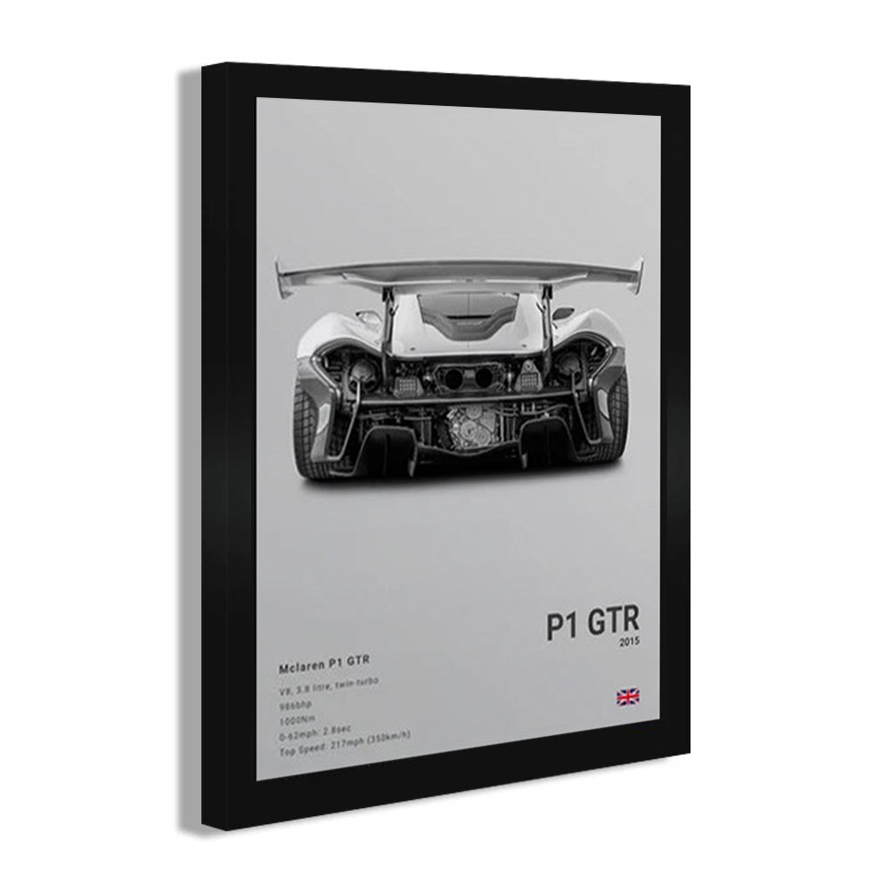 Mclaren P1 GTR Luxury Car Poster