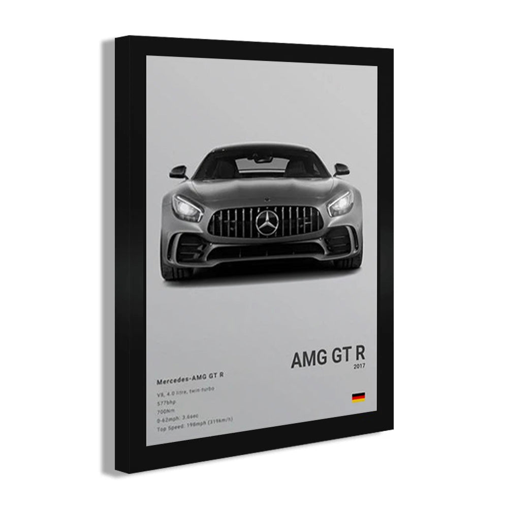 Mercedes-AMG GT R  Luxury Car Poster