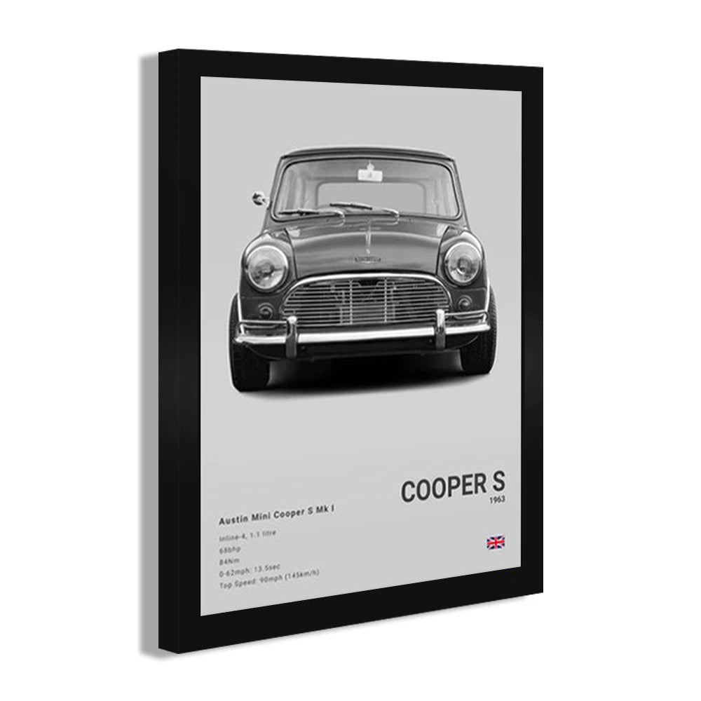 Mini Cooper S Mk1 Luxury Car Poster