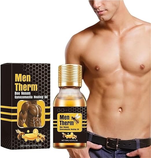 Men Therm Bee Venom Gynecomastia Heating Oil
