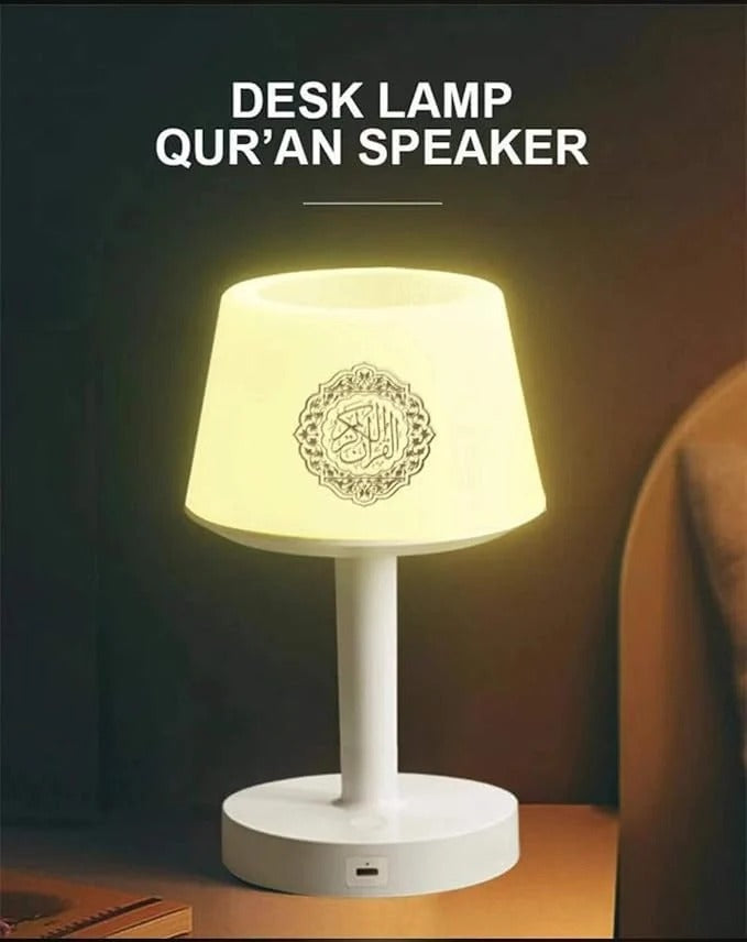 Telawah Quran Speaker Desk Lamp